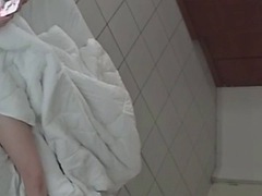 I hid the camera and caught my cousin masturbating in bed