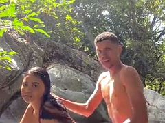 Amateur, Grosse bite, Sucer une bite, Tir de sperme, Hard, Fille latino, Adolescente, Sous marin