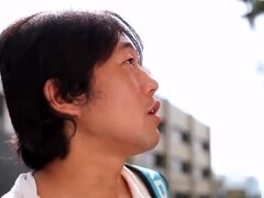 Stunning breasty Japanese MILF Wakana Kinoshita in real blowjob video