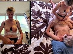 The handcrafted Hawaiian quilt gets a wild ride with some mature action on it