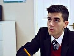 デカパイ, ブロンド, フェラチオ, 大学生, イく瞬間, 淫乱熟女, 教師, オッパイの