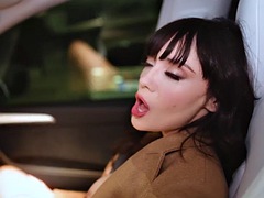 항문, 오랄섹스, 흑갈색 머리, 하드코어, 수음, 여배우, 공개적인, 쓰리섬