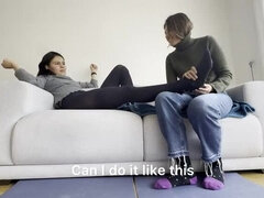 Rumpa, Fötter, Kvinna, Femdom, Hd, Förödmjukelse, Latina, Orgasm