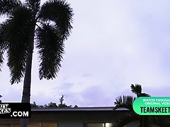 Kinky Girl Gets Caught By Step Mom Pounding Her Step Dad And Step Bro