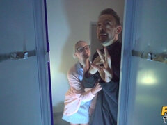 아마추어, 침실, 흑갈색 머리, 사정 샷, 유리들, 보지, 엉덩이 때리기, 젖가슴