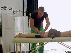 Massage X - rectal on rubdown table