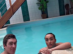 아마추어, 흑갈색 머리, 오쟁이 진 남자, 하드코어, 셀카, 사우나, 유혹된, 젖가슴