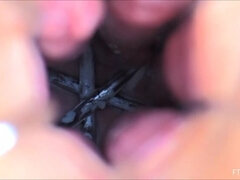 Brunette, Hunn, Hd, Milf, Alene