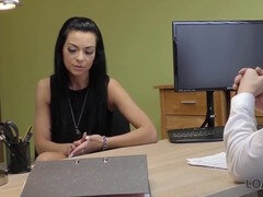 Blasen, Braunhaarige, Europäisch, Jungendliche (18+)