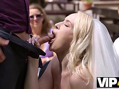 Bride's wedding turns into a public sex party with cheating groom