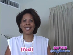 Stor svart kvinne, Store pupper, Kukk suging, Brunette, Barmfager, Latina, Milf, Pupper