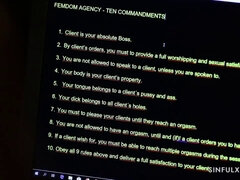 FemDom Agency - The Ten Commandments