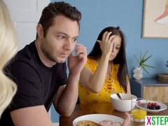 Natalia Queen Stepsister Gets Pregnant By Stepbrother - Family Taboo Teen Hardcore