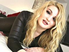 Stor svart kvinne, Blond, Brud