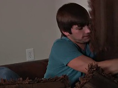 TWINKPOP - Dirk Caber lies down and lets his stepson and his friends do whatever they want to his body