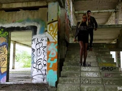 Szőke, Cumizás, Ruhában, Poharak, Kézimunka, Kőkemény, Maszti, Szabadban