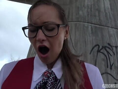 Tsjechisch, Handbeurt, Hardcore, Buiten, Gezichtspunt