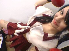 항문에서 입으로, 큰 엉덩이, 레즈비언, 보지, 항문을 햝는 행위, 문신, 청소년