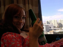 Amador amadora, Traseiro, Banheiro, Vestido, Namorada, Calcinha, Xoxota, Fumar