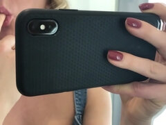 Blond, Pijpbeurt, Flashing, Duits, Openbaar, Tiener, Toilet, Bekijker