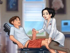 Auditioning a deliciously curvy female for the summertime saga