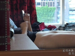 Brittisk, Kvinna, Fingering, Hd, Onani, Solo, Tonåring, Voyeur