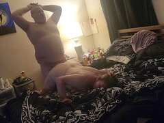 Gorda, Tetas grandes, Engañando, Cornudo, Semen en la boca, Polla, Coño, Esposa