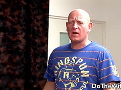 Valery Summer cheats on her husband with a hung stud while he watches in HD