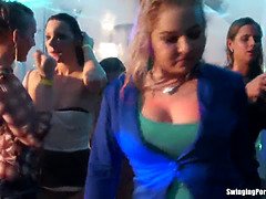 Club, Bailar, Grupo, Hd, Lesbiana, Fiesta, Sexo soft, Hijo