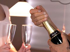 Pik sutte, Far, Hd, Kysse, Slikning, Lille kvinde, Fisse, Mager