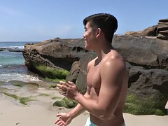 Asiat, Homoseksuel, Håndjob, Solo