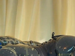 Latex Bag Mistressae & Miss Lilly Edging Threesome