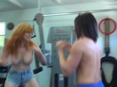 Lauren Phillips Vs Goddess Rapture - Female Fight Club - Lauren phillips