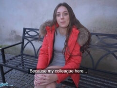 Pijpbeurt, Sperma shot, Ondergoed, Orgasme, Slipje, Openbaar, Realiteit, Mager