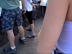 Grosser arsch, Blasen, Spermaladung, Handjob