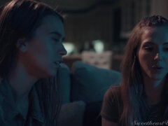 69, Embrassement, Léchez, Chatte, Douche, Soeurs, Fessée, Mouillée