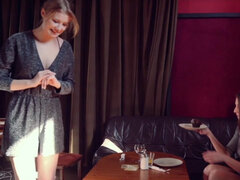 흑갈색 머리, 커플, 에로틱, 유럽인, 레즈비언, 청소년