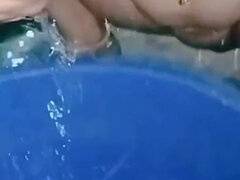 Kopalnica, Velika rit, Indijka, Zrela, Naravne joške, Tuširanje, Erotika, Solo