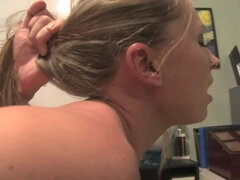 Stor rumpe, Store pupper, Blond, Sperm skott, Hårete, Sexy undertøy, Milf, Fitte