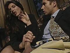 Babe, Stor pik, Brunette, Fransk, Hårdt, Ældre kvinde, Mor jeg gerne vil kneppe, Vintage