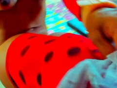 Amatorka, Analny, Dildo, Latynoska, Bielizna, Masturbacja