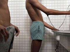 Минет, Член, Геи, Мастурбация, Душ