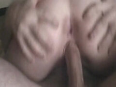 Zadek, Blondýna, Kuřba, Stříkání spermatu, Masturbace, Nahota, Drobounká, Zastaralé