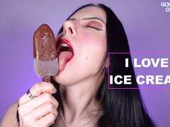 Leie, Braunhaarige, Europäisch, Fetisch, Nahrung, Milf, Solo