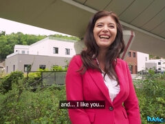 Stor kuk, Avsugning, Klackar, Milf, Naken, Utomhus, Fitta, Tuttar