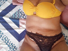 아마추어, 크고 아름다운 여자, 여자, 라티나, 수음, 오르가슴, 혼자