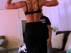 Duże cycki, Mamuśka, Mama, Mięsień, Rajstopy, Student, Nauczyciel, Cycki