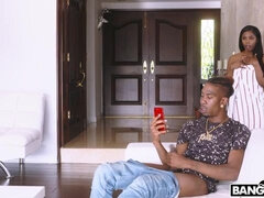 Store pupper, Svart, Brunette, Fersket, Bakfra, Onani, Piercingen, Barbert