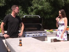 Babe, Velike joške, Fafanje, Doggystyle, Obrazno, Hd, Zunaj, Jahanje