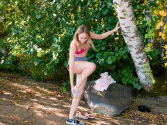 18, Pláž, Lesbické, Vyholené, Teenka